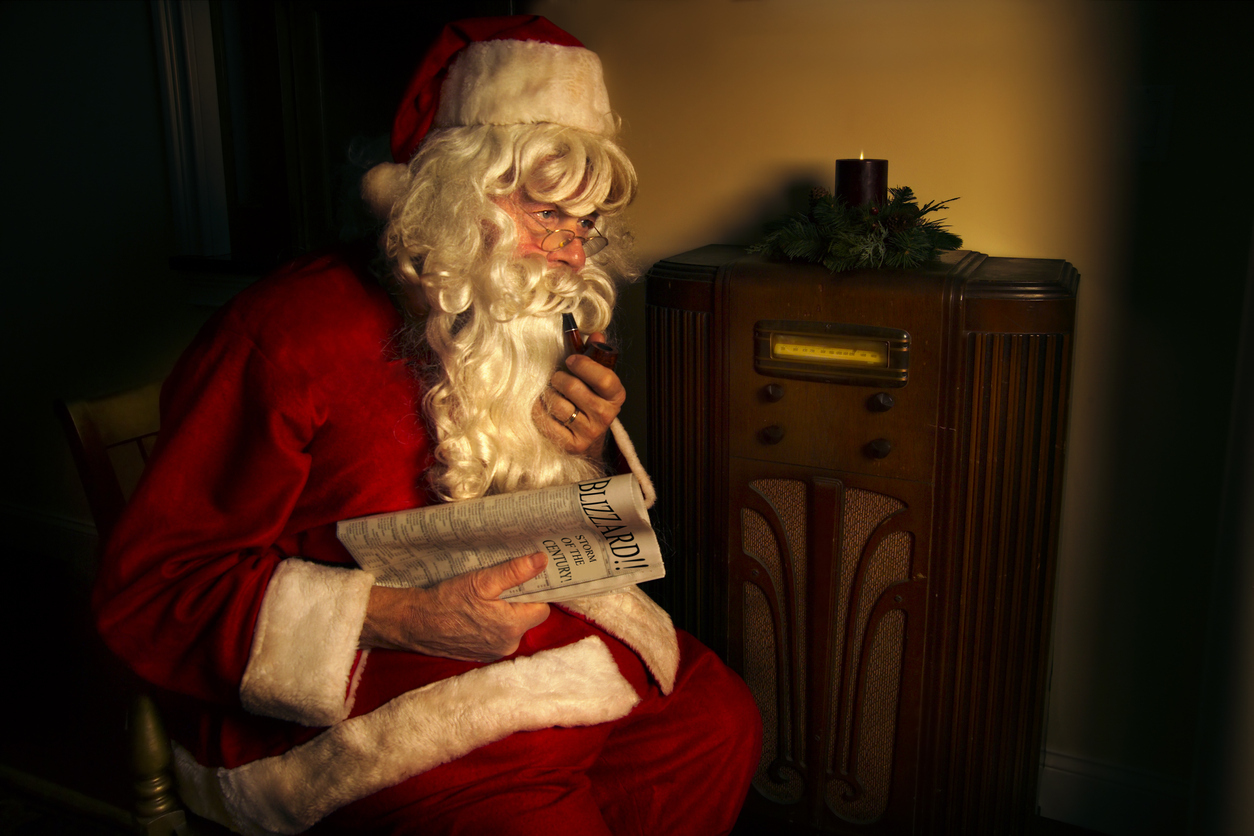 Santa by radio